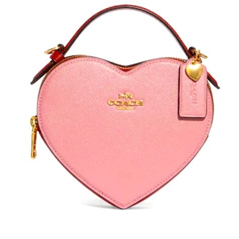 coach handbags heart shaped.